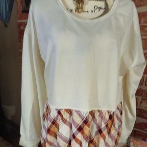 CATO LAYERED BLOUSE SIZE 14/16